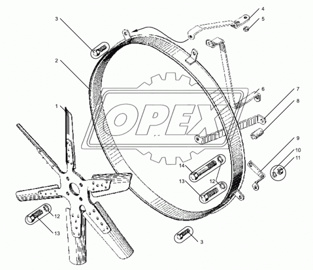 7511.1309065 Втулка (сталь) ф11х20 L=12 кронштейна крепления кожуха радиатора ЯМЗ